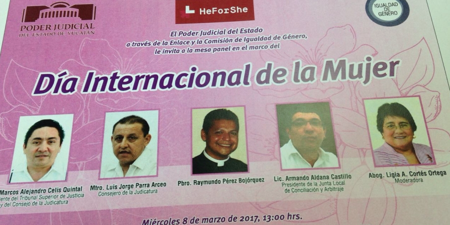 Lee más sobre el artículo Poder Judicial de Yucatán celebrará el 8 de marzo atentando contra el Estado laico